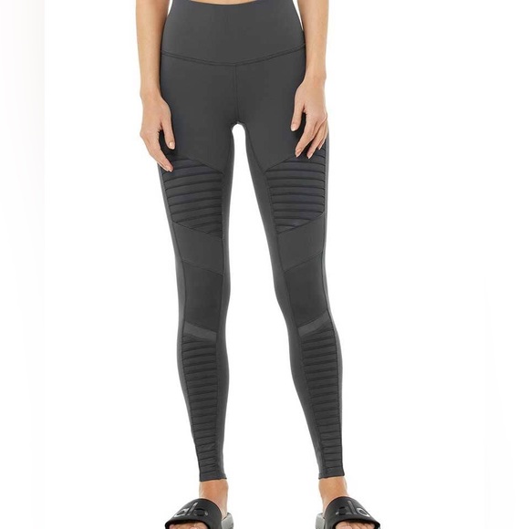 ALO Yoga Pants - Alo Yoga High Waist Moto Legging
